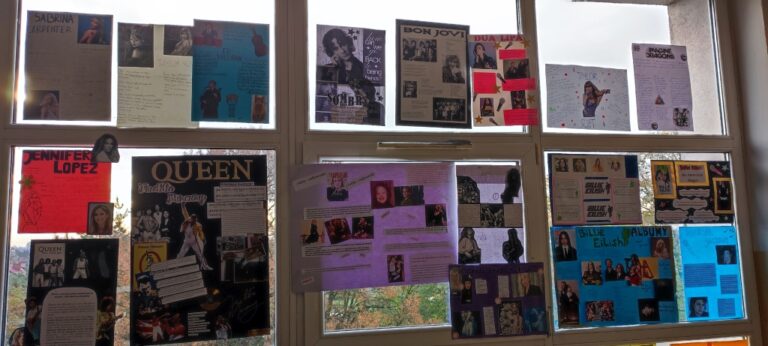 Konkurs „Famous singers and bands”